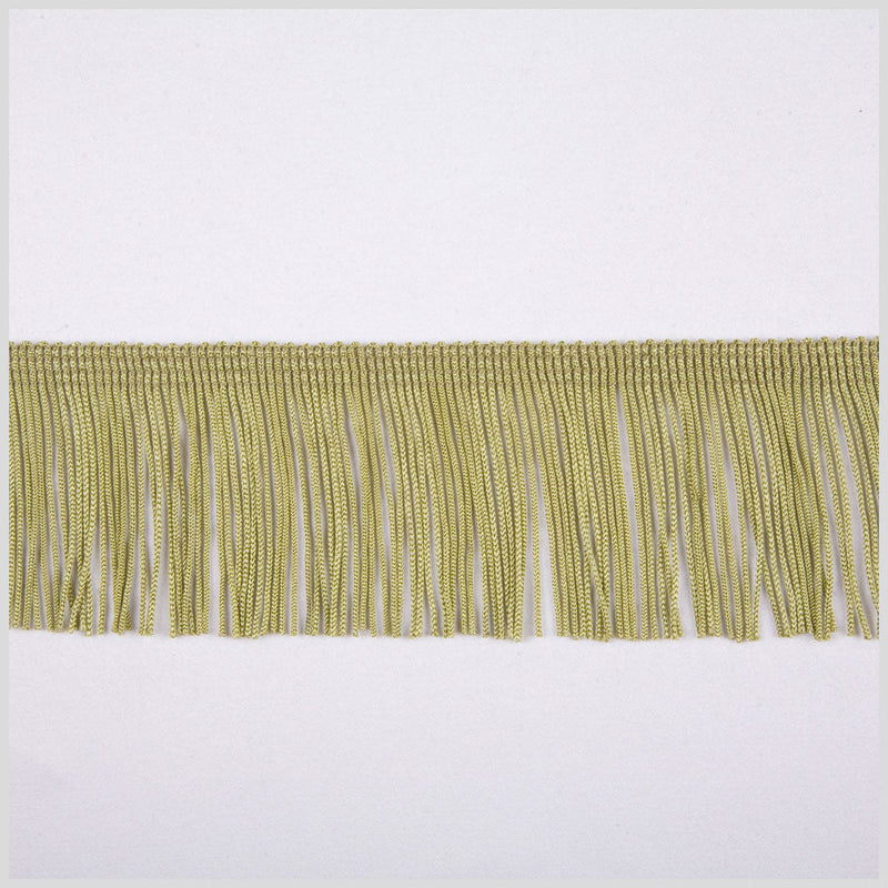 Sage Green Chainette Fringe - 2"