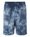 Unisex Tie-Dyed Fleece Shorts
