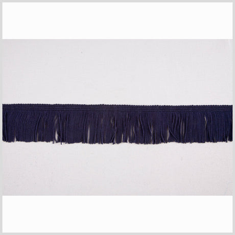 Navy Chainette Fringe - 2"
