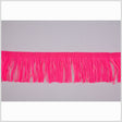 Pink Glo Chainette Fringe - 2"
