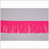 Pink Glo Chainette Fringe - 2"