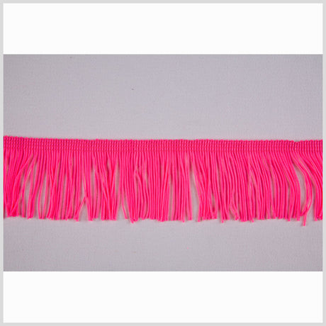 Pink Glo Chainette Fringe - 2"