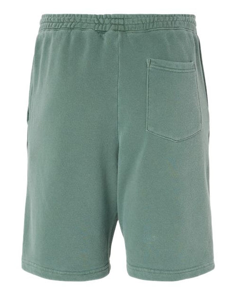 Pigment-Dyed Fleece Shorts