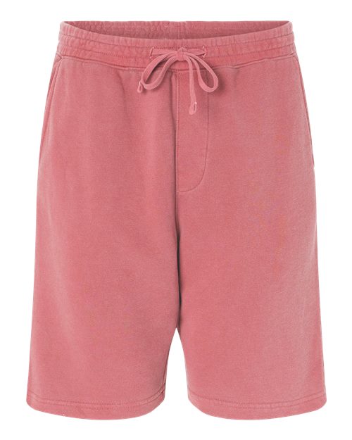 Pigment-Dyed Fleece Shorts