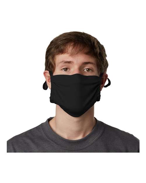Hanes 2-Ply Cotton Pocket Face Mask, Pack of 5