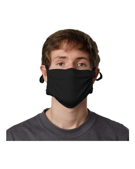 Hanes 2-Ply Cotton Pocket Face Mask, Pack of 5