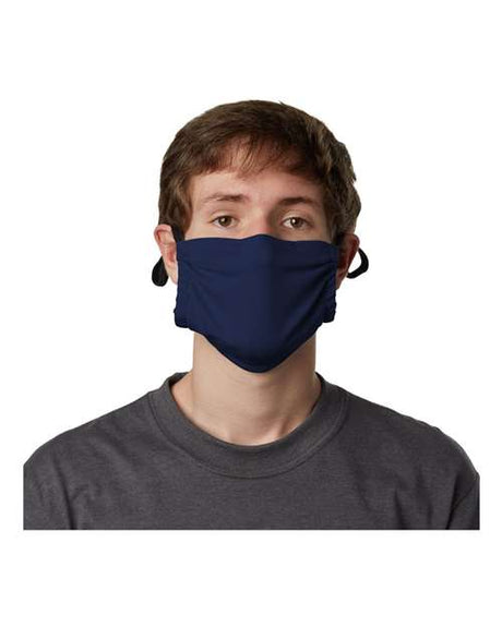 Hanes 2-Ply Cotton Pocket Face Mask, Pack of 5