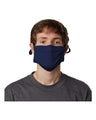 Hanes 2-Ply Cotton Pocket Face Mask, Pack of 5