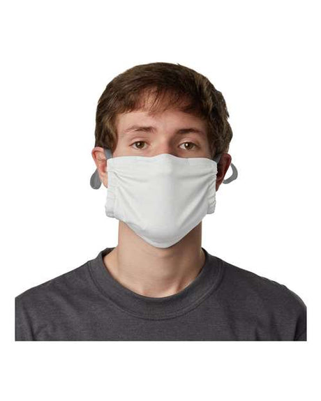 Hanes 2-Ply Cotton Pocket Face Mask, Pack of 5