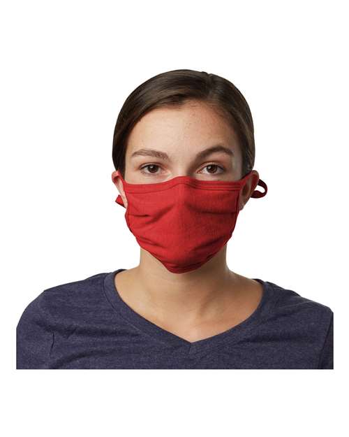 Hanes X-Temp 2-Ply Adjustable Face Mask, Pack of 5