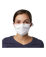 Hanes X-Temp 2-Ply Adjustable Face Mask, Pack of 5