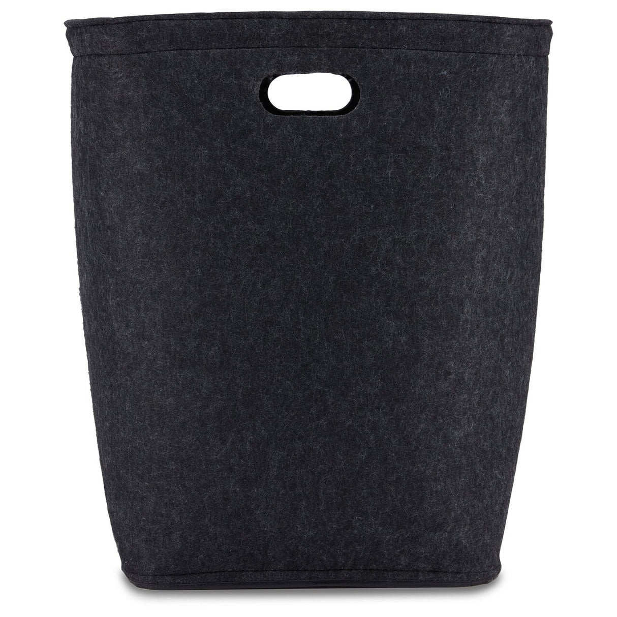 Parker Baby Nursery Laundry Hamper - Large Felt Storage Basket and Baby Hamper for Nursery (Gray)