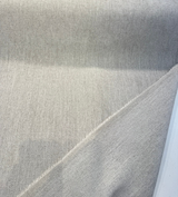 Archer Cloud Chenille Upholstery Fabric - Cloud Gray, Beige & Cream, Subtle Textured Solid, 56" Width (By The Yard)