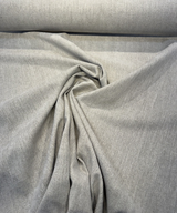 Archer Cloud Chenille Upholstery Fabric - Cloud Gray, Beige & Cream, Subtle Textured Solid, 56" Width (By The Yard)