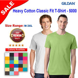 Gildan® Heavy Cotton Classic Fit Crewneck Short Sleeve T-Shirt