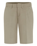 Dickies Women's Flat Front Shorts FR22