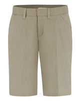 Dickies Women's Flat Front Shorts FR22