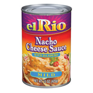 EL RIO NACHO CHEESE SAUCE MILD 15 OZ CAN