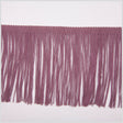 Plum Chainette Fringe - 4"