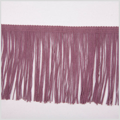 Plum Chainette Fringe - 4"
