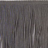Pewter Chainette Fringe - 4"
