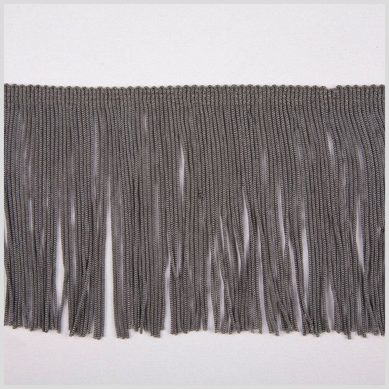 Pewter Chainette Fringe - 4"