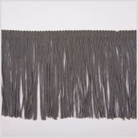 Pewter Chainette Fringe - 4"