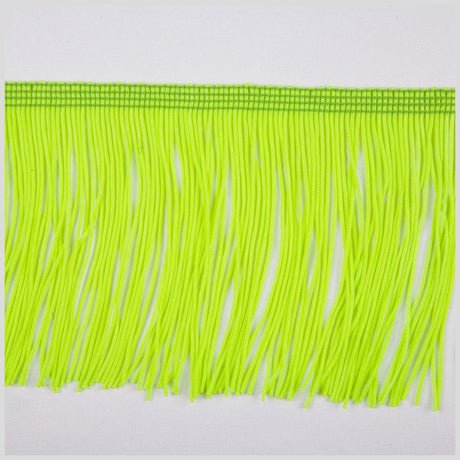 Green Gecko Chainette Fringe - 4"
