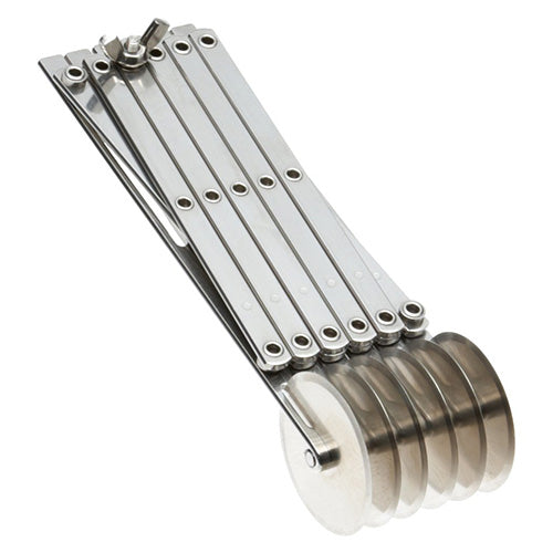Ateco Dough Divider - Adjustable - 6 Wheels. Each wheel 2-1/8" diameter