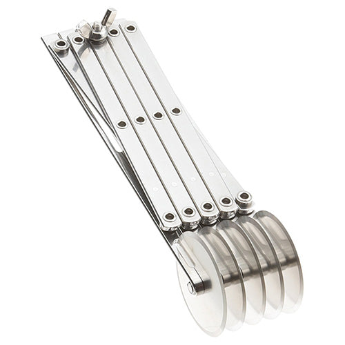 Ateco Dough Divider - Adjustable - 5 Wheels. Each Wheel 2-1/8" diameter
