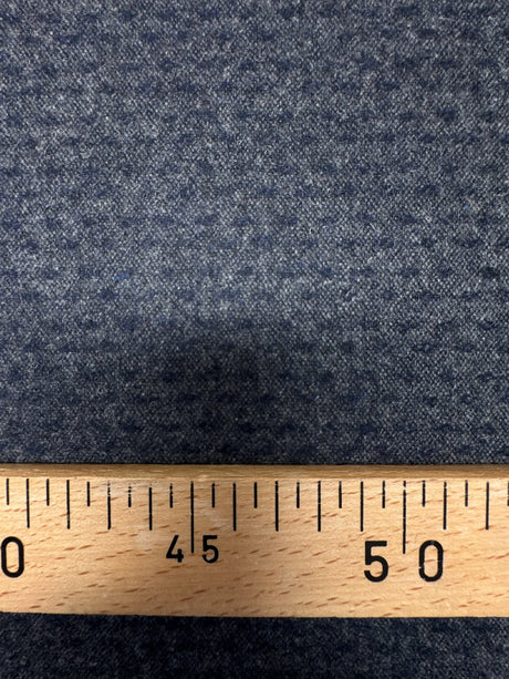 Wool Tweed Gray Blue Shades