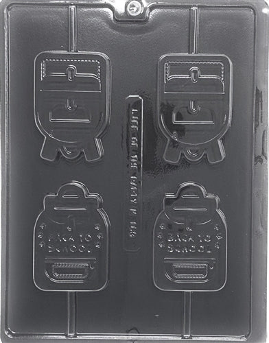 Backpack Lolly Chocolate Mold - LPK183