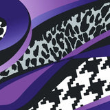 Printed Spandex Leopard Wave