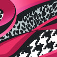 Printed Spandex Leopard Wave