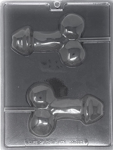 Short and Stubby Penis Lolly Chocolate Mold - LPXX557