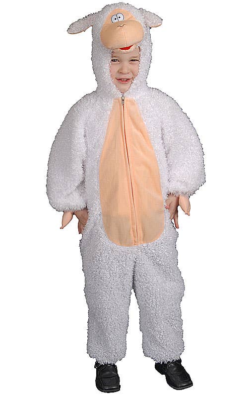 Plush Lamb Costume