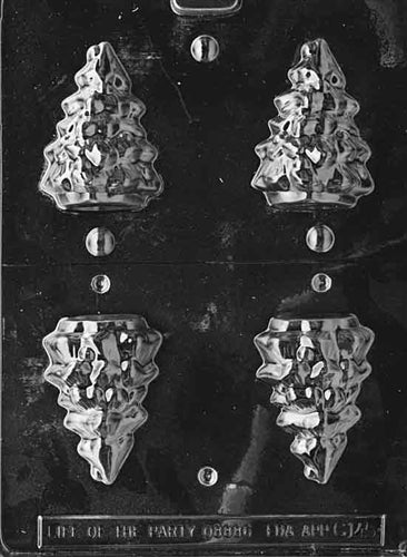 3D Christmas Tree Chocolate Mold
