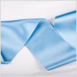 3.75" Blue Double Face French Satin Ribbon