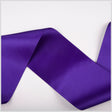 3.75" Purple Double Face French Satin Ribbon
