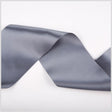 3.75" Silver Double Face French Satin Ribbon