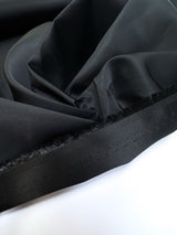 Black Polyamide Sateen