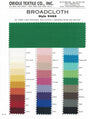 Broadcloth Polyester Cotton Fabric - Solid, Multiple Colors, 45" Width (1 Yard)