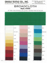 Broadcloth Polyester Cotton Fabric - Solid, Multiple Colors, 45" Width (1 Yard)