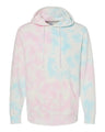 Independent Trading Co. Unisex Midweight Tie-Dyed Hooded Sweatshirt