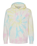Independent Trading Co. Unisex Midweight Tie-Dyed Hooded Sweatshirt