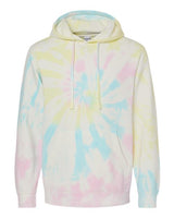 Independent Trading Co. Unisex Midweight Tie-Dyed Hooded Sweatshirt