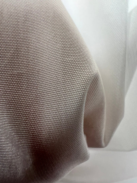White Polyamide Oxford Woven