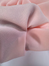 Pink Polyester Crepe