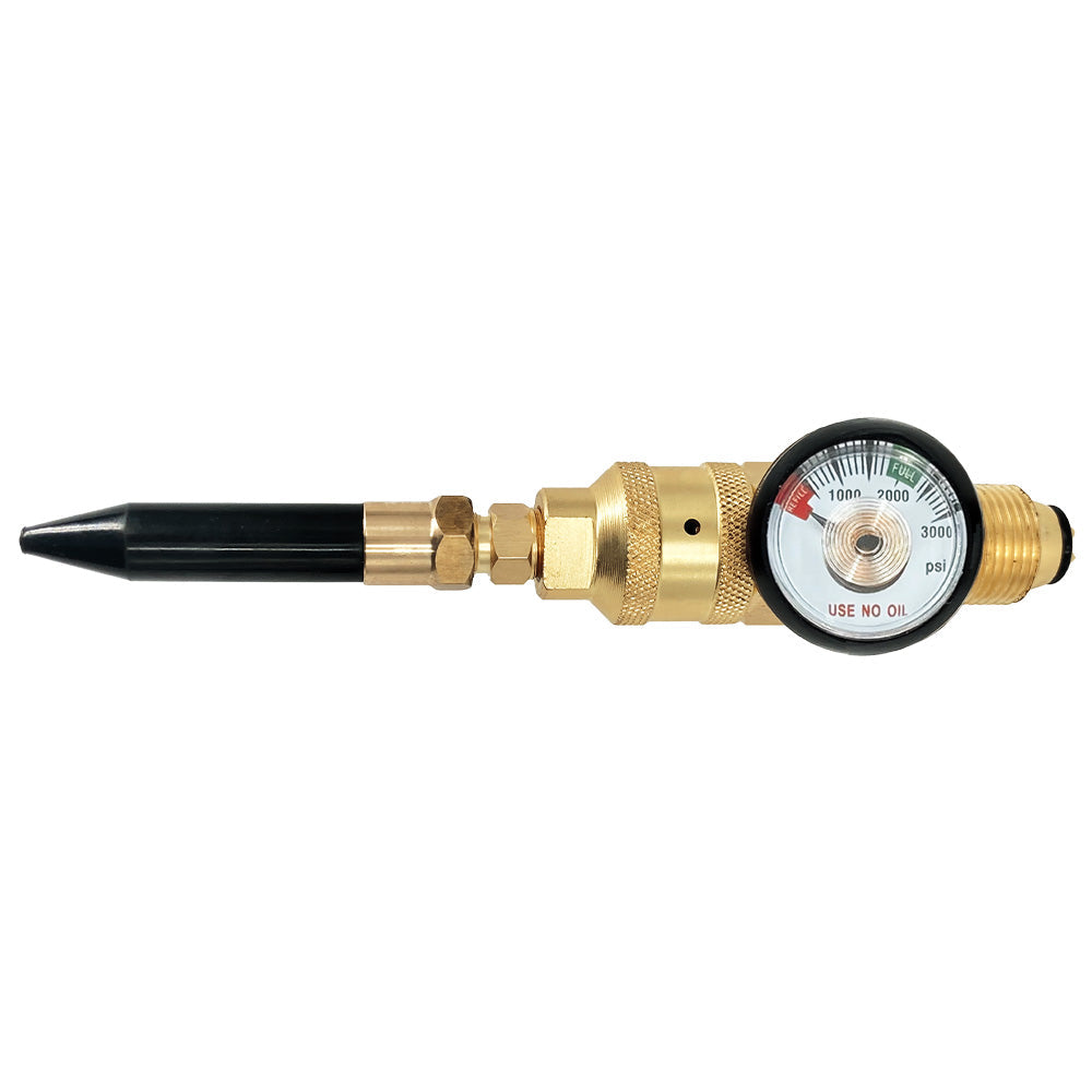 Balloon Inflator with Tilt Valve and Gauge