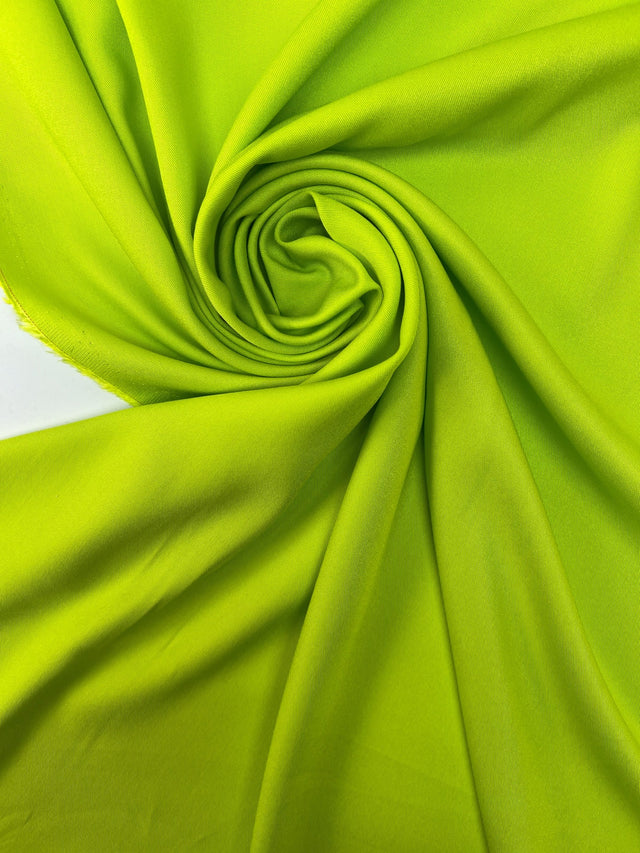 Viscose Twill Yellow-Green
